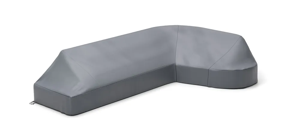 Gereduceerde Prijs Donato beschermhoes lounge chaise longue links + 2-zit - L1 335 cm x L2 204 cm x B 97 cm x H 68 cm