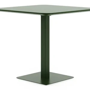 Nieuw Fano kantelbare tuintafel in groen aluminium - L 80 x B 80 x H 73 cm