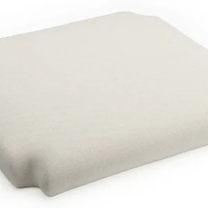 Amaro stoelkussen in All Weather Sunbrella® Luxe Natte White Exclusieve Aanbieding