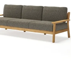 Aanbieding Amaro loungeset in teak met marbella tunder all weather cosytica kussen